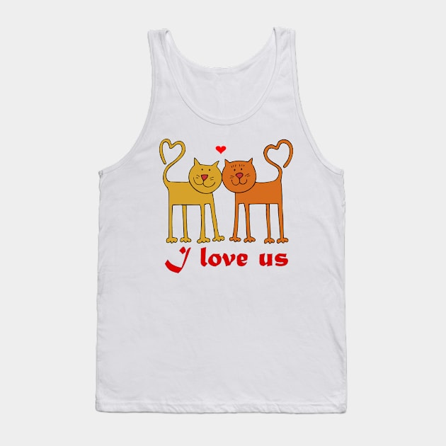 I love us Tank Top by pickledpossums